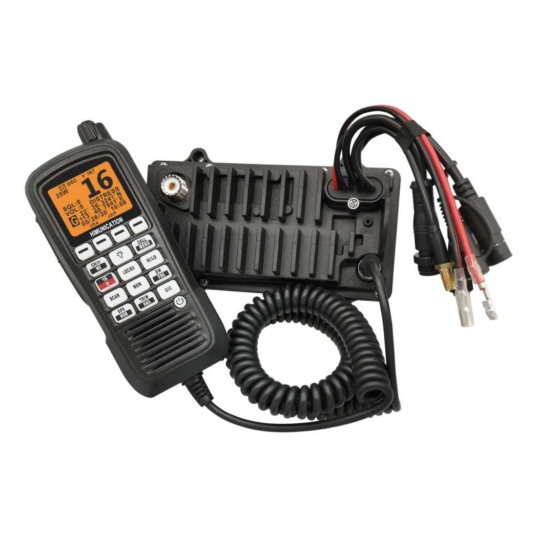 Himunication HM390-BB VHF Nautico Fisso Black-box con GPS DSC Ricevitore AIS