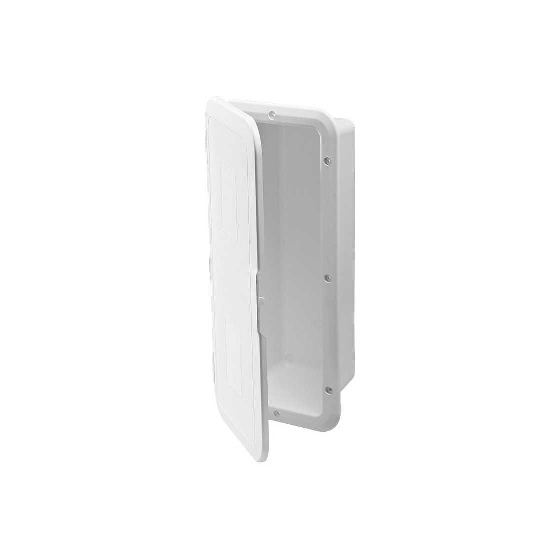 Nicchia porta estintore da 2kg a parete con sportello 204x424mm
