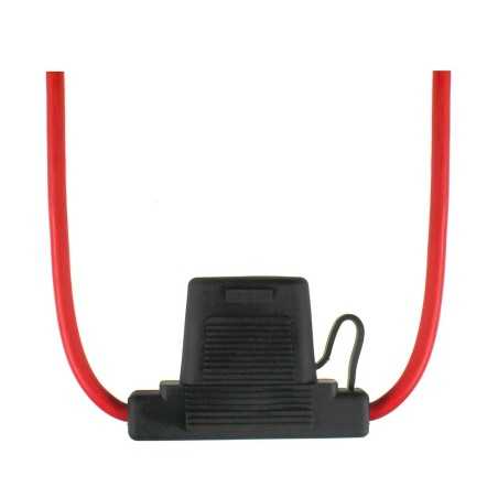 MAXI 60A Blade Fuse Holder with 10mmq Cables Splash-Proof