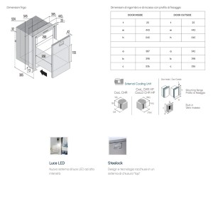 Vitrifrigo DW42L OCX2 Frigo-freezer a cassetto 42L 12-24V
