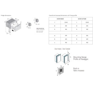 Vitrifrigo DW70 OCX2 BTX IM Congelatore a cassetto + IceMaker 75L 230V