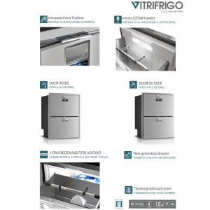 Vitrifrigo DRW180A All-in-One Drawer Dridge-Freezer 150L 12-24V