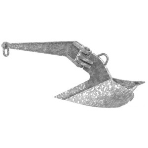LEWMAR CQR galvanized steel anchor 16 kg OS0114716