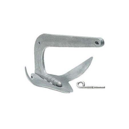 Ancora Trefoil in Acciaio Fuso Zincato a Caldo 5kg Versione Pieghevole OS0110405-18%