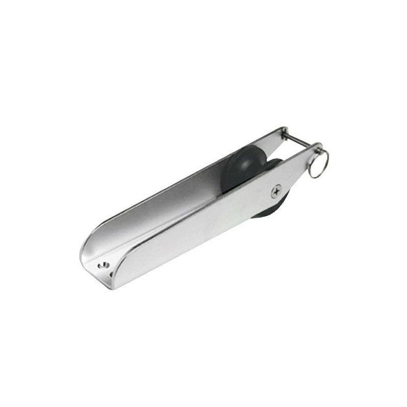 Musone di prua in Acciaio Inox Satinato L.280x55mm Puleggia in gomma dura OS0111883-40%