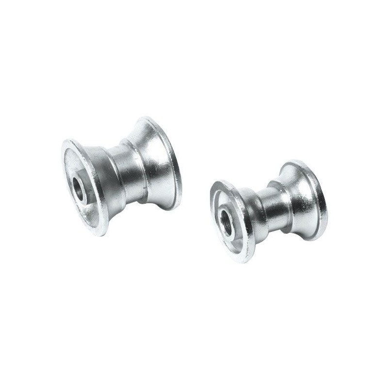 Puleggia di ricambio in inox per musone D.67mm Larghezza 43,5mm Foro 12,8mm OS0134666-40%