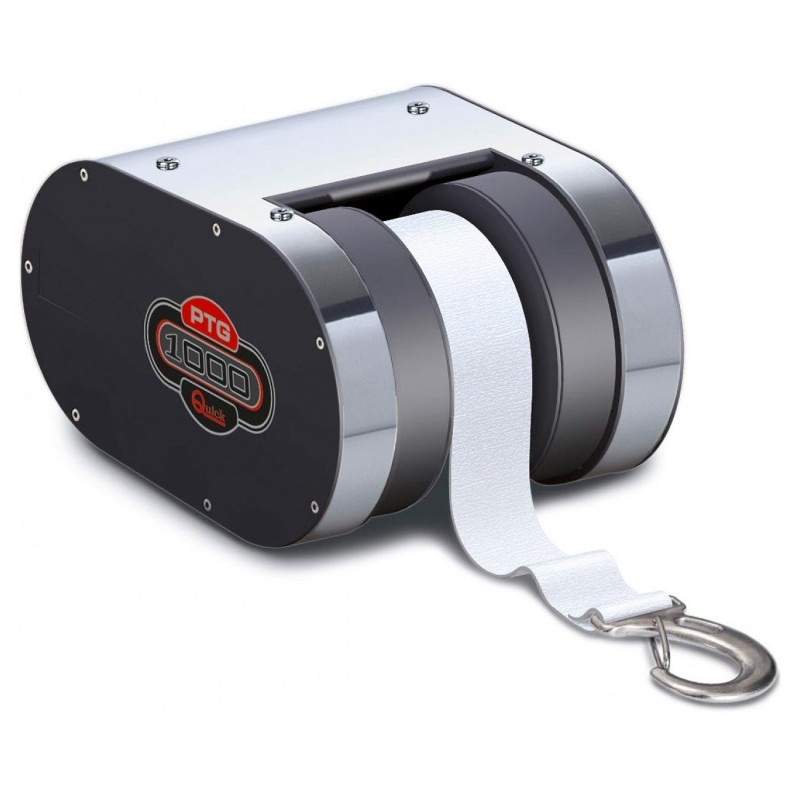 Quick PTG capstan for tender 350W/24V - 1000Lb Strap Retrieval QPT1000G