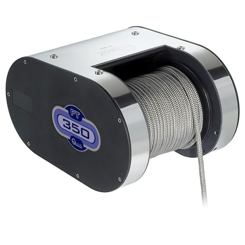 Quick Windlass Stainless Steel on-deck PTR 150W/12V - 350Lb with Cable Recovery QPT350R