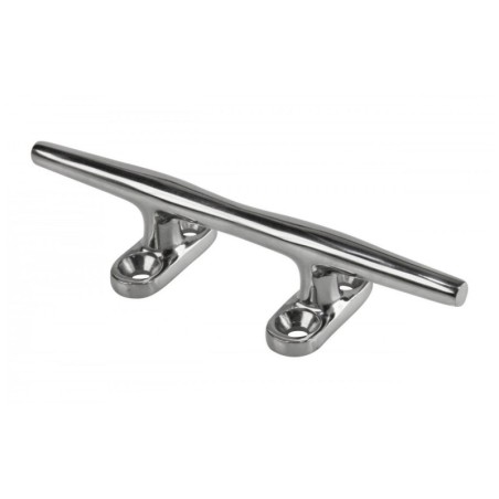 Polished stainless steel belaying cleat 300mm Center distance 8-98x50mm N11102500212