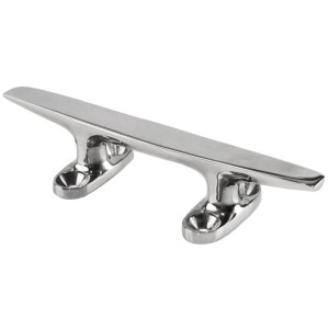 Polished Stainless Steel Hard Straight Cleat 250mm Wheelbase 54,4-45,2mm N11102500216