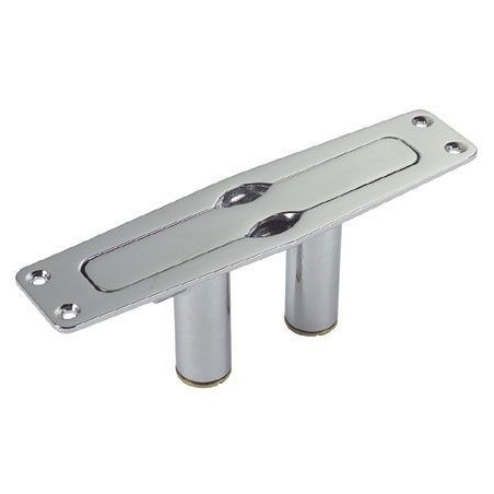 Pop-Up Chromed Brass mooring Cleat Length 150mm MT1114515