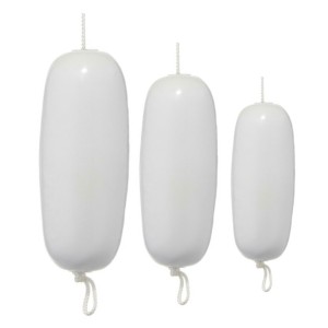Parabordo Majoni Hole con foro passante Ø100mm L300mm Bianco N10502804210-5%