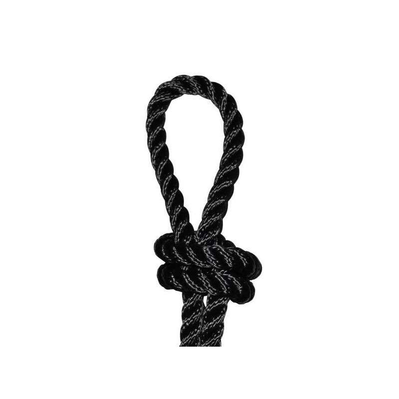 Black mooring rope Ø12mm Sold by meter N10400219302