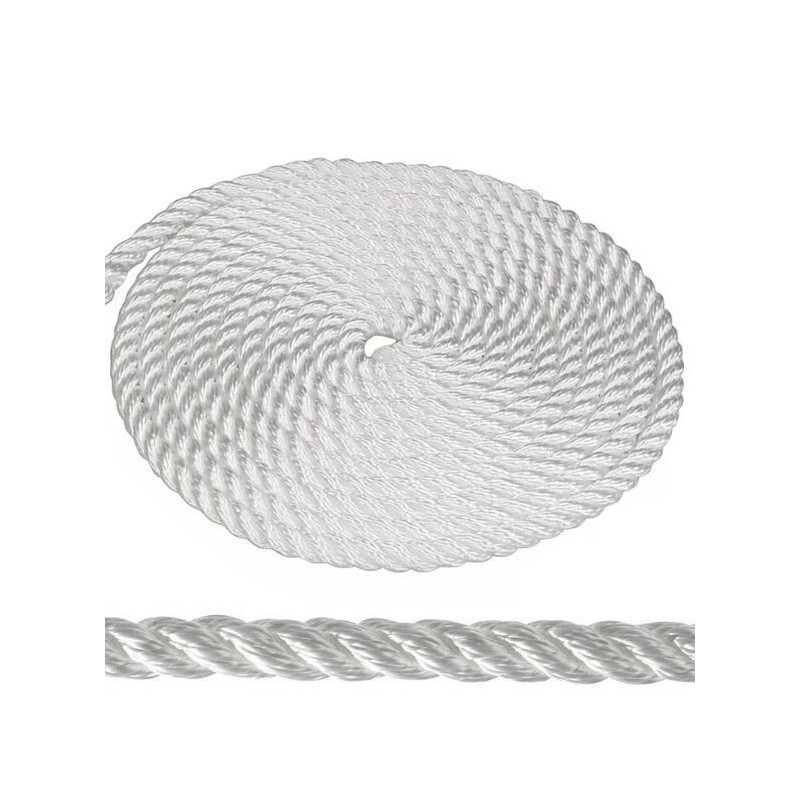 Sea Line Bianco Ø10mm Cima Ritorta Poliestere MT Venduta al metro N10400219311