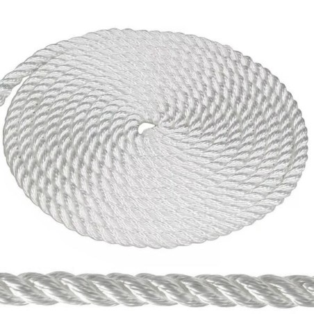 Sea Line Bianco Ø10mm Cima Ritorta Poliestere MT Venduta al metro N10400219311