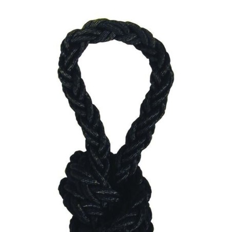 Bobina 100mt Cima Ormeggio Square Line Nero Ø14mm AM00219196-40%