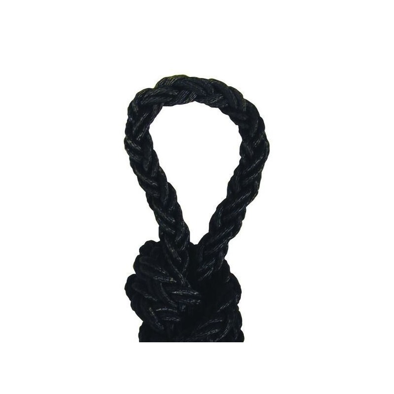 Bobina 100mt Cima Ormeggio Square Line Nero Ø16mm AM00219199-40%