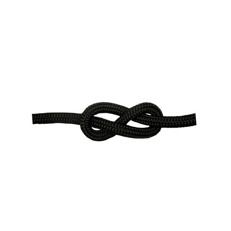 Bobina da 200mt Cima Ormeggio Doppia Treccia Nera Ø14mm FNI0804214N-30%