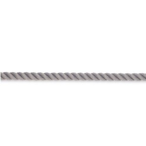 Cima in poliestere alta tenacita ritorto 3 capi grigio Ø 12mm 1660dan N10400219100