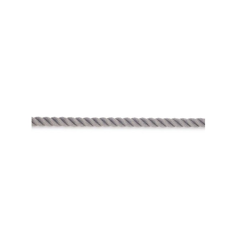 3-strand high tenacity Polyester rope Ø 12mm 1660dan Grey N10400219100