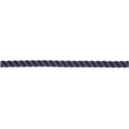 3-strand high tenacity Polyester rope Ø 12mm 1660dan Blue Sold by meter N10400219763