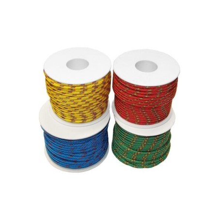 Dyneema double braid Red Ø 4mm 12mt spool OS0642335RO