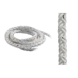 Square Line braid Ø 20mm 100mt spool White OS0644820