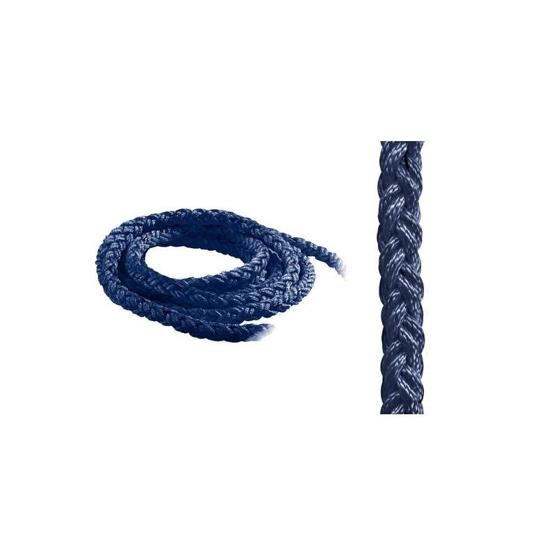 Square Line braid Ø 14mm 200mt spool Blue OS0645814