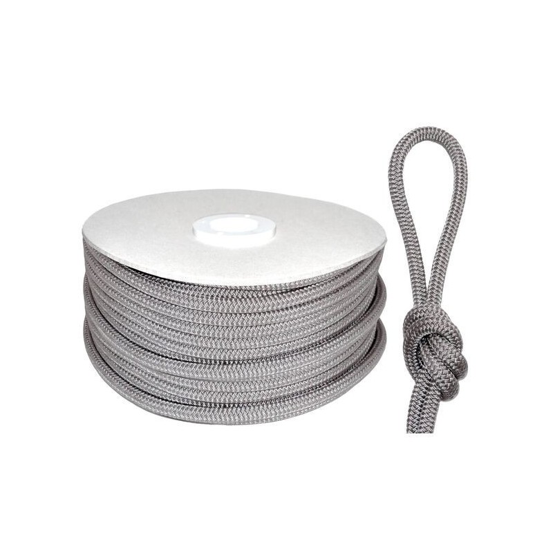 Bobina 100mt Speedcruise Cima Tecnica 100% Spectra Ø10mm Grigio Silver AM00119063-40%