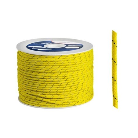 Polypropylene braid Ø 5mm Yellow 200mt spool OS0642005GI