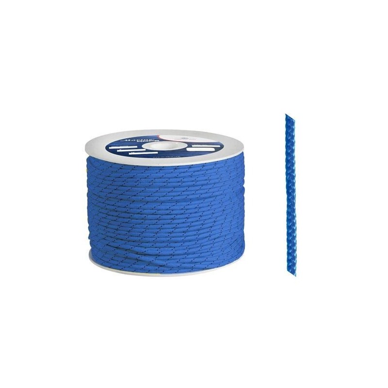Treccia in polipropilene Blu Ø 10mm Bobina da 200mt OS0642010BL-40%
