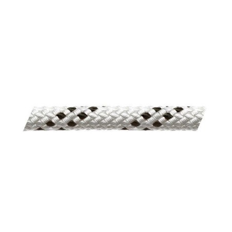 Marlow Marlowbraid Fleck Bianco con Segnalino Nero Ø 10mm Bobina da 200mt OS0643210NE-18%