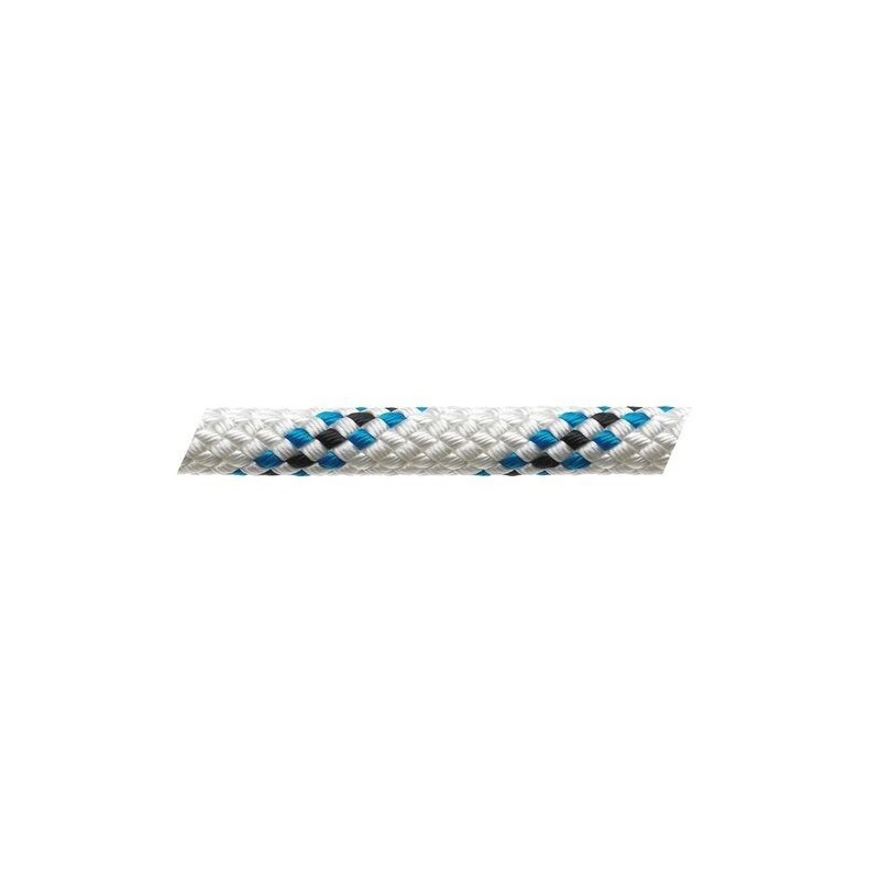 Marlow Marlowbraid with Fleck Ø 14mm White with blue fleck 100mt spool OS0643214BL