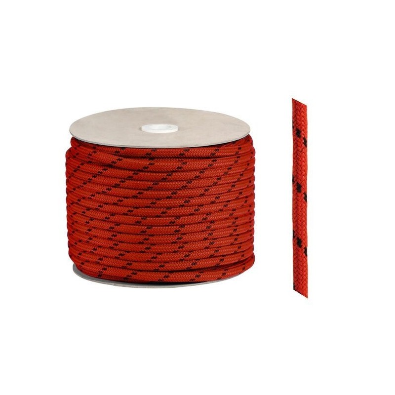 Polyester sheet matt finish Red Ø 14mm 130mt spool High strength OS0643714RO