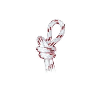 Dyneema braid Ø 14mm 100mt spool White with red flecks OS0645914