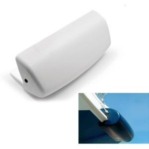 ClaStainless Steelic 60 Stern Guard for sailing boats 60x32x25cm from 60° to 75° White MT3803006