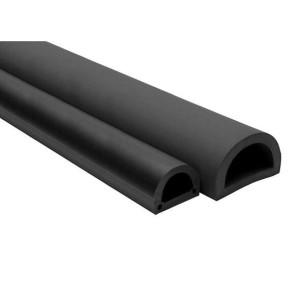 Black PVC Dock Fender 3mt h60cm for docks and piers MT3834060