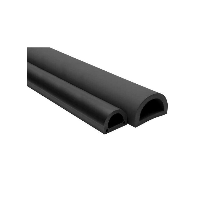 Black PVC Dock Fender 3mt h90cm for docks and piers MT3834090