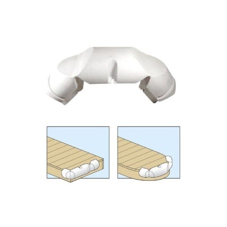 Bumper Folding Dock Fender for docks and jettys edges 100x19x19cm MT3837500