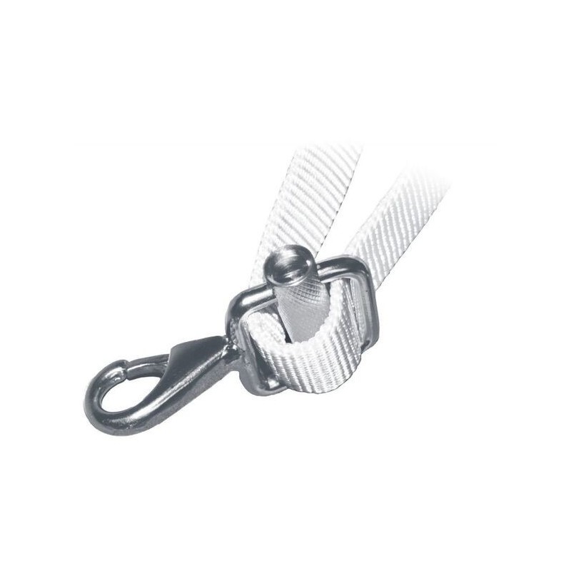 Moschettone con fibbia in acciaio inox AISI 316 per nastro da 25mm N10900902774-40%