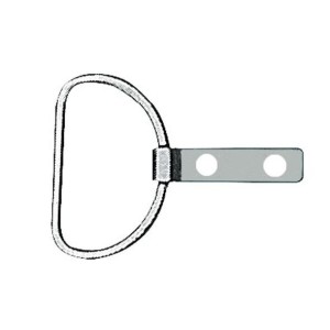 StainleStainless Steel steel ring with plate 45 mm OS0650650