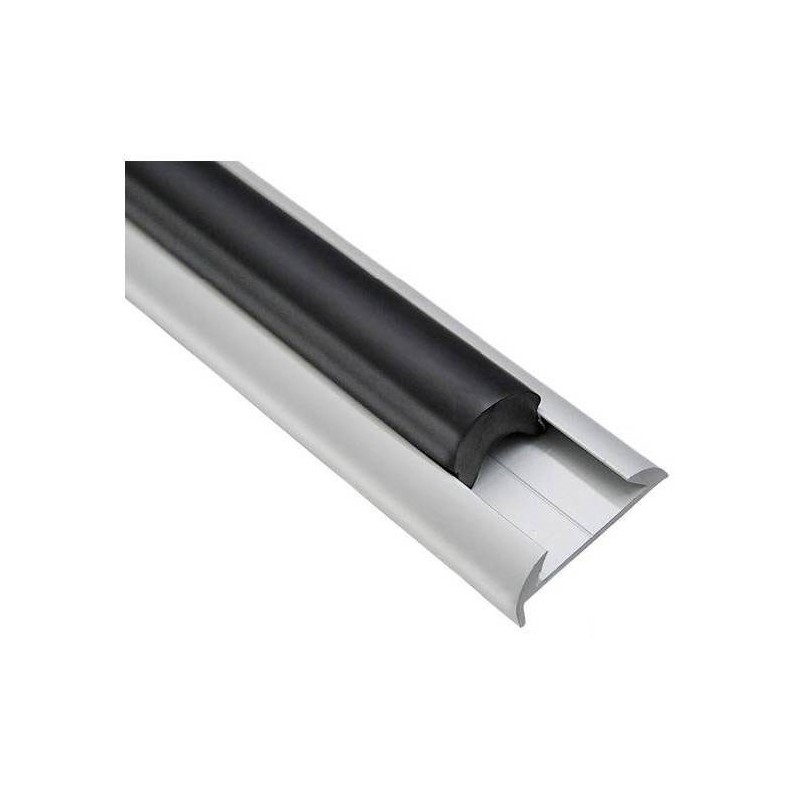 Anodises aluminium profile 56x14+5 mm 6mt OS4448610