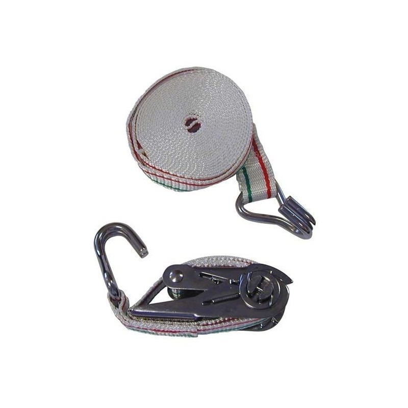 Ratchet strap with hooks - 2,5 mt OS6325201