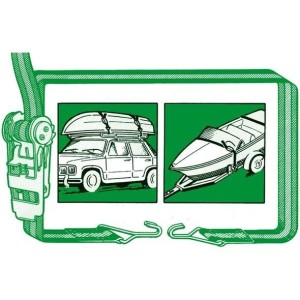 Cinghia in poliestere colorato con ganci e cricchetto 4mt TRC1525450-5%