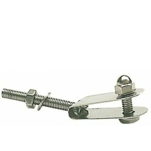 Gancetto in acciaio inox per fissaggio parabrezza Snodato N10203002717-0%