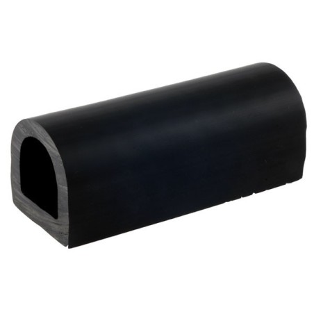 Flexible Black PVC profile - 2 mt OS4402000