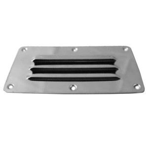 Griglia di aerazione in acciaio inox lucidato a specchio 127x65mm MT1700001-10%