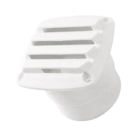 Presa d'aria a incasso in Plastica Bianca con attacco per tubi Ø75mm MT1702057-5%