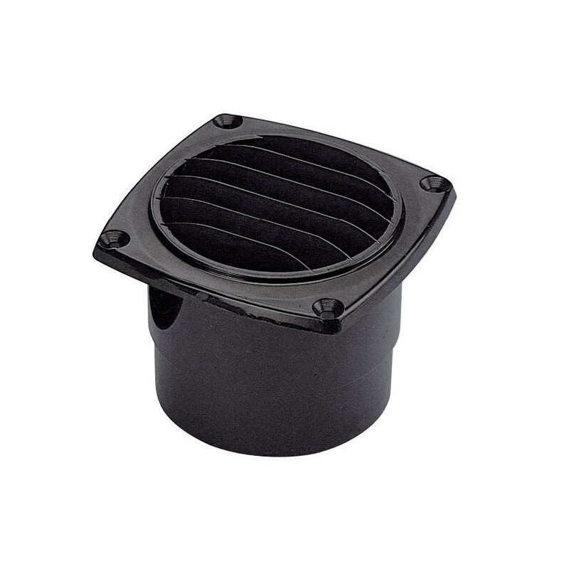 Presa d'aria in ABS con collare 92x92mm Bianca OS5327301-40%