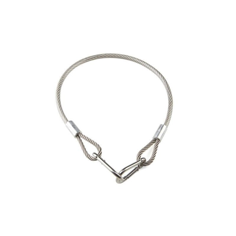 Stainless steel safety cable 25HP 60cm Max Load 120kg TRN0300450